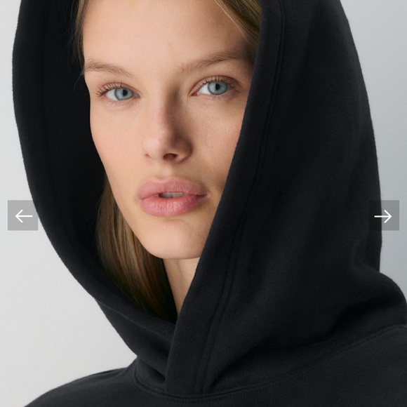 Aritzia The Group Babaton Zadie Hoodie Black size Small - Picture 5 of 16